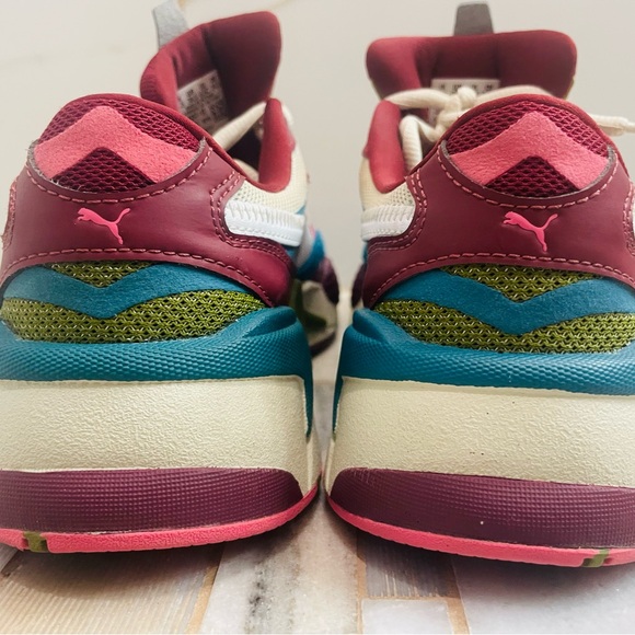 PUMA RS-X3 Puzzle Chunky Sneakers Colorblock Y2K US 6.5C big kid/ women’s 8 - Picture 10 of 16